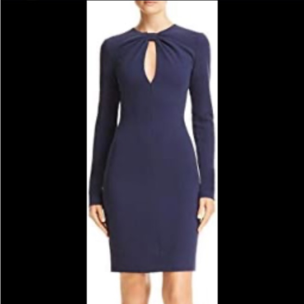 Navy Black Halo Aerin Sheath dress - 10